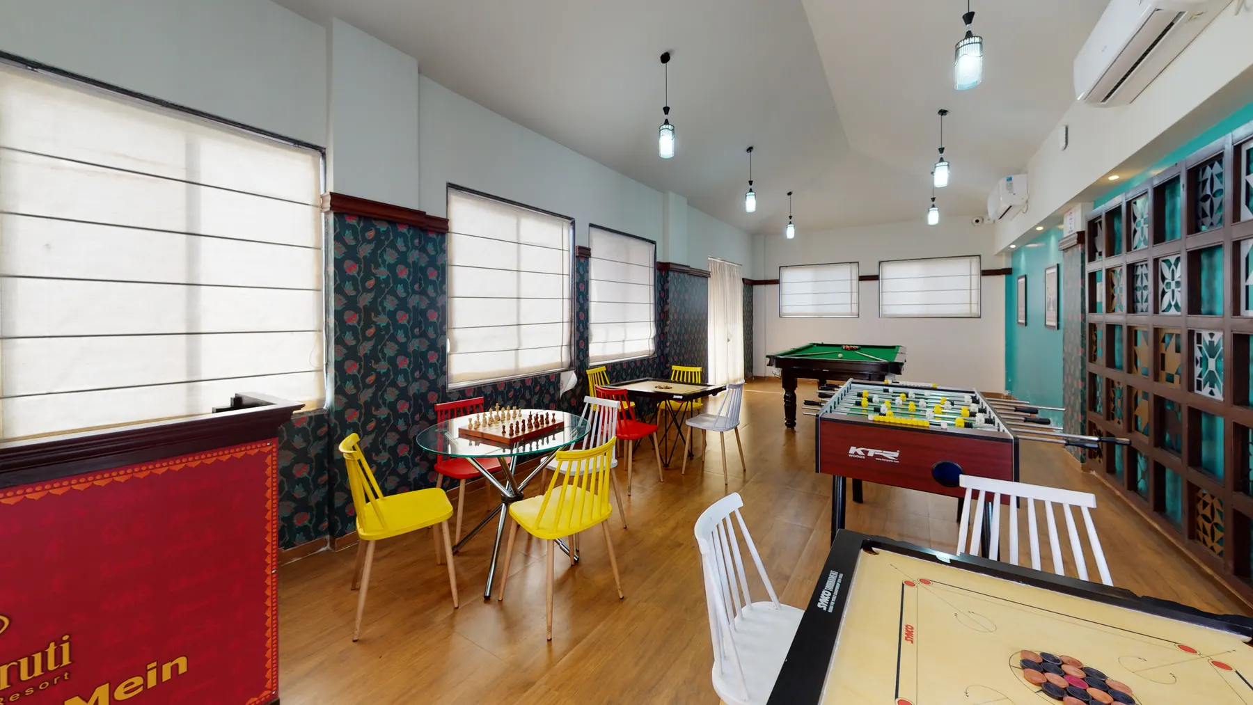 Indoor games — Luxe 28, Karjat
